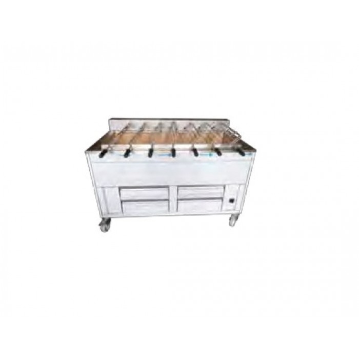 Churrasqueira Industrial Rotativa