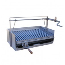 Churrasqueira pousar com grelha argentina