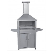 Grelhador Portas Lisas com Chapéu