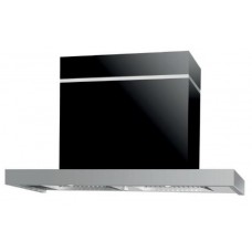 Hotte com 1 Degrau com Friso Inox